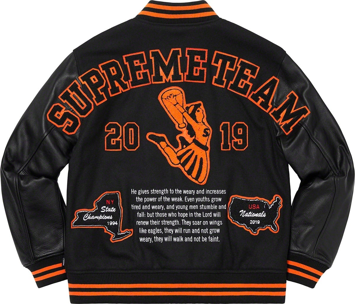 Team Varsity Jacket view 16